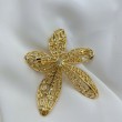 Delicate gold pin
